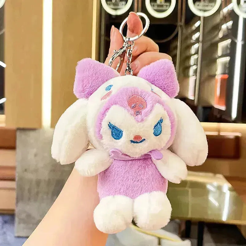 Sanrio Cinnamoroll Cosplay Plush Keychain - Bear Hugs