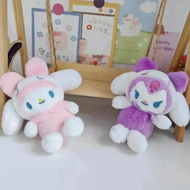 Sanrio Cinnamoroll Cosplay Plush Keychain - Bear Hugs