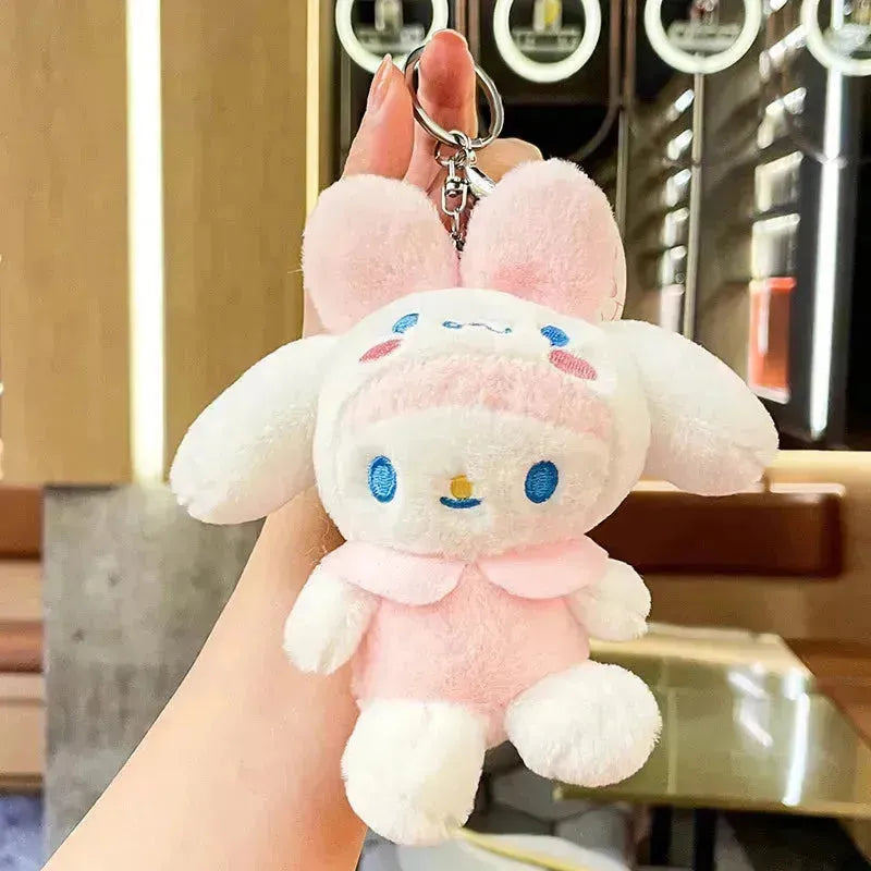 Sanrio Cinnamoroll Cosplay Plush Keychain - Bear Hugs