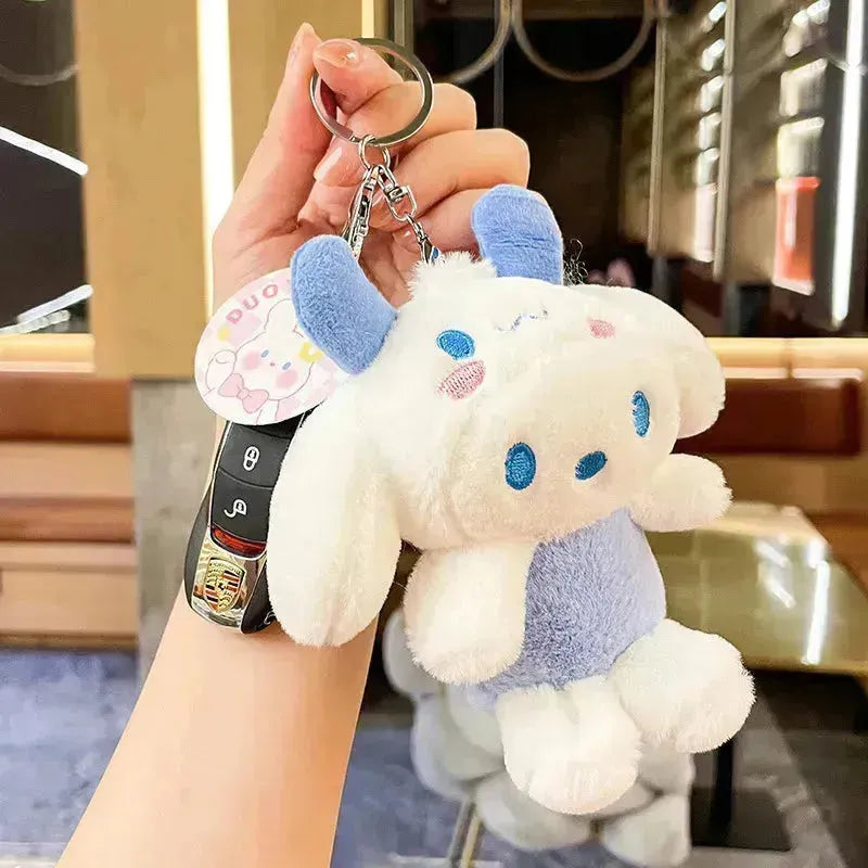 Sanrio Cinnamoroll Cosplay Plush Keychain - Bear Hugs