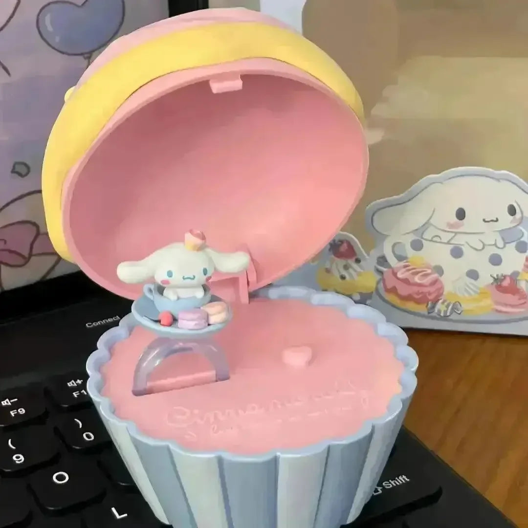 Sanrio Cinnamoroll Cupcake Ring Box - Bear Hugs