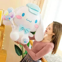 Sanrio Cinnamoroll Hat and Bow Plushie - Bear Hugs