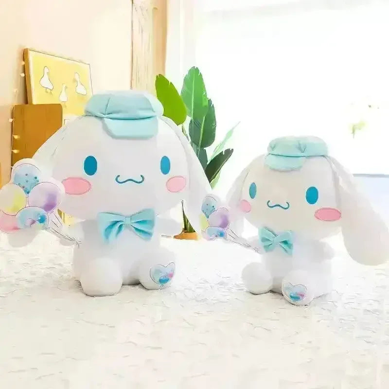 Sanrio Cinnamoroll Hat and Bow Plushie - Bear Hugs