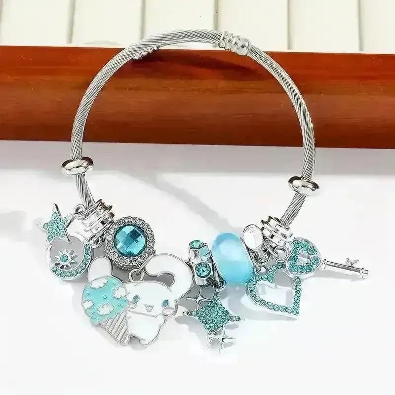 Sanrio Cinnamoroll Multi Charm Bracelet - Bear Hugs
