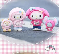 Sanrio Citywalk Series Plush Keychain and Brooch - Bear Hugs