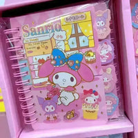 Sanrio Coiled Kawaii Notebook - Bear Hugs