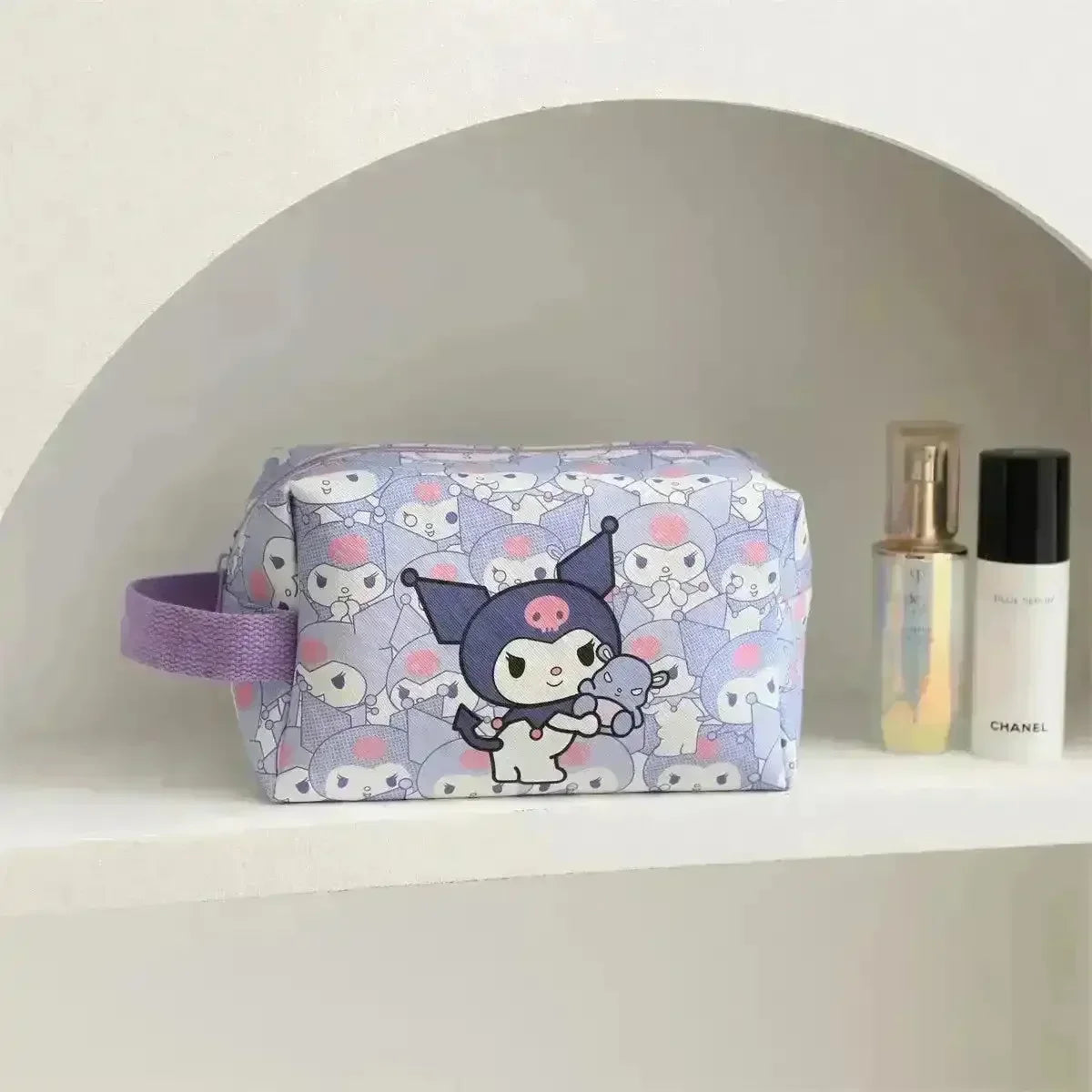 Sanrio Compact Kuromi Cosmetic Bag - Bear Hugs