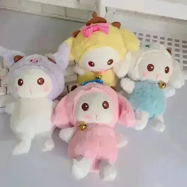 Sanrio Cosplay Bell Plush Keychain - Bear Hugs