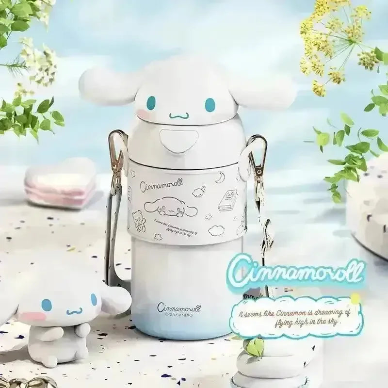 Sanrio Cute Face Insulated Bottle (560 ml) - Bear Hugs