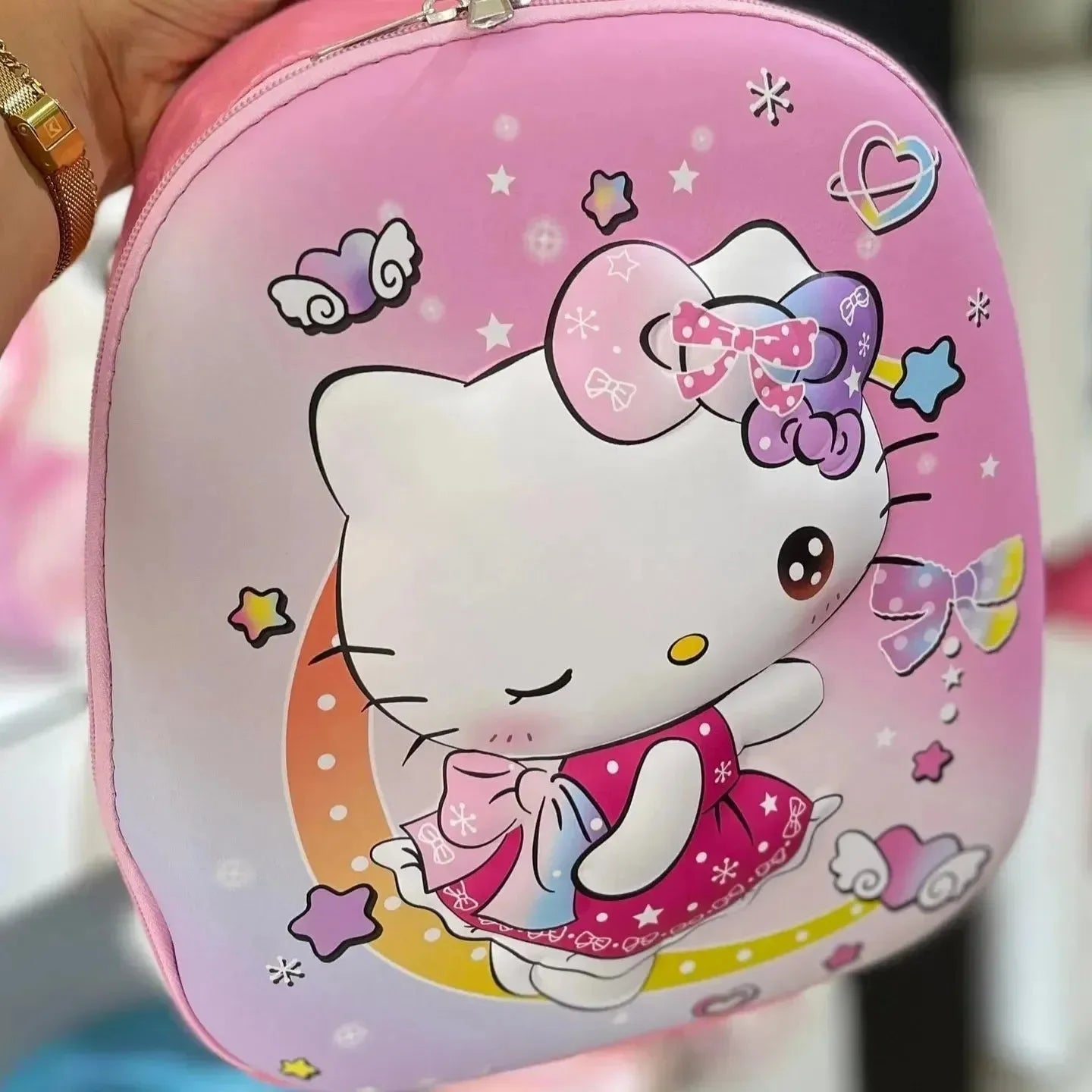 Sanrio Cutie Carryall 3D Shell Backpack - Bear Hugs