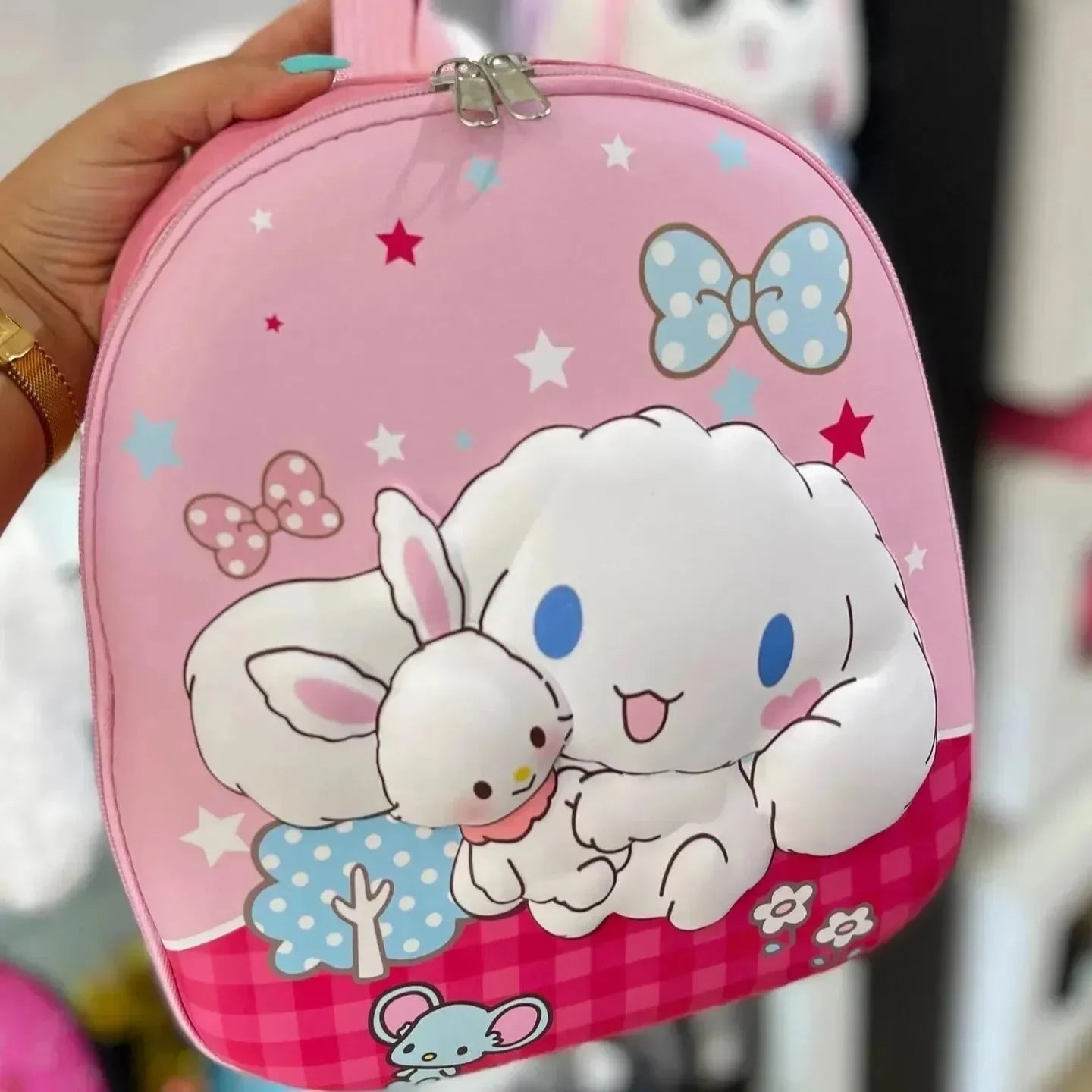 Sanrio Cutie Carryall 3D Shell Backpack - Bear Hugs