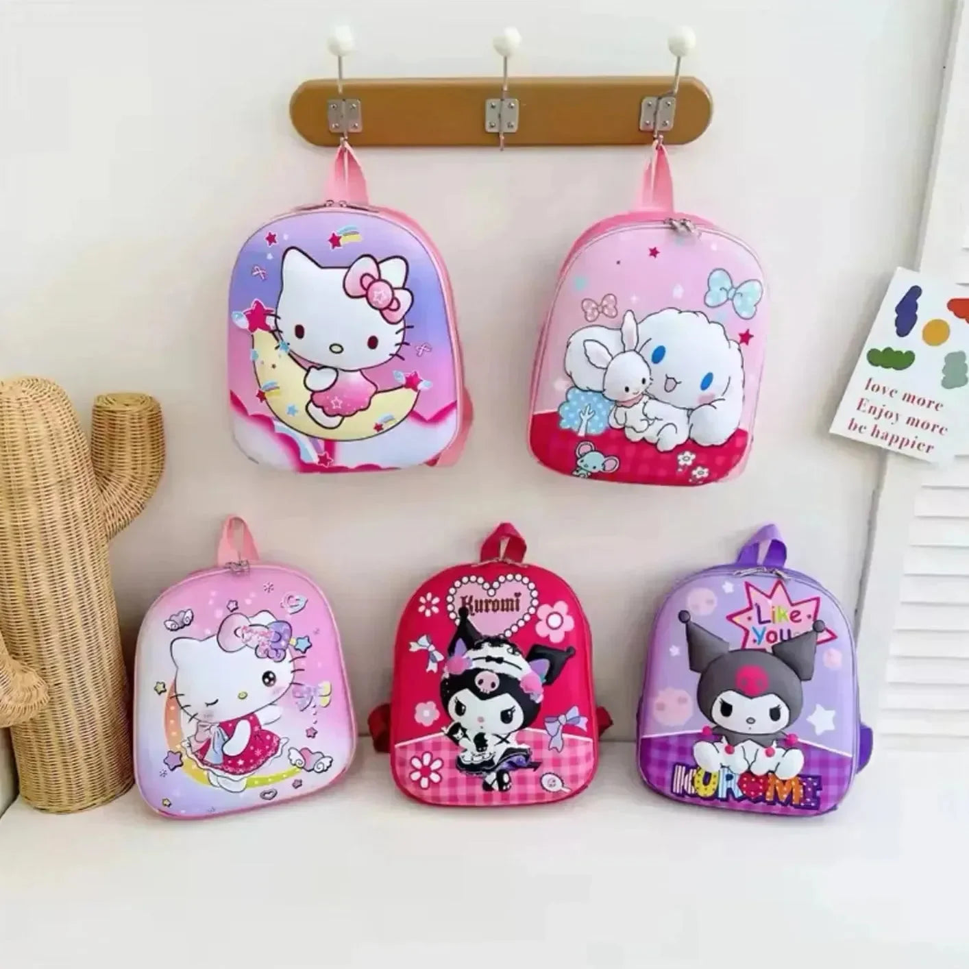 Sanrio Cutie Carryall 3D Shell Backpack - Bear Hugs