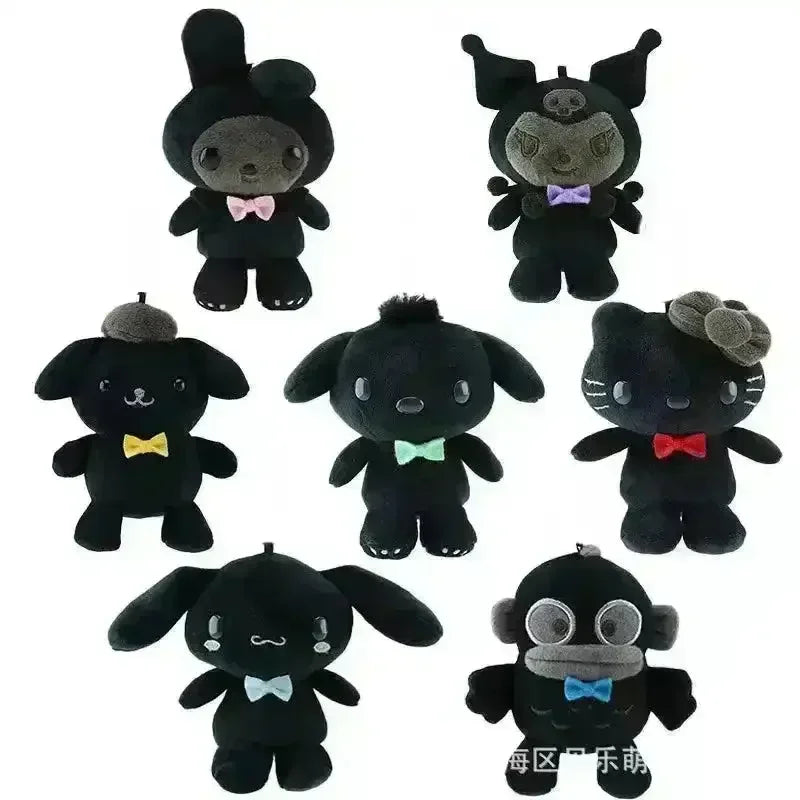 Sanrio Dark Edition Plush Keychain - Bear Hugs