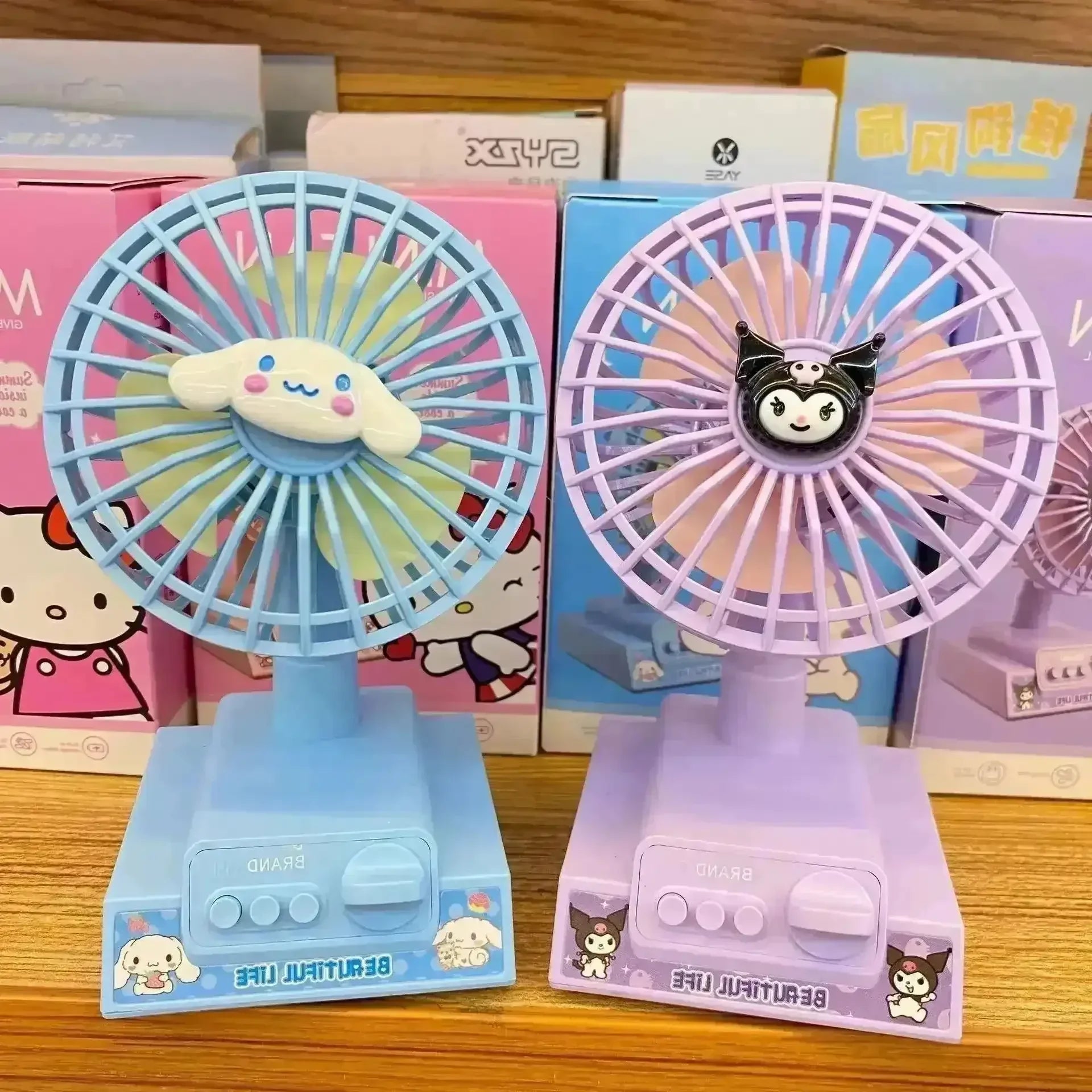 Sanrio Desktop USB Powered Fan - Bear Hugs