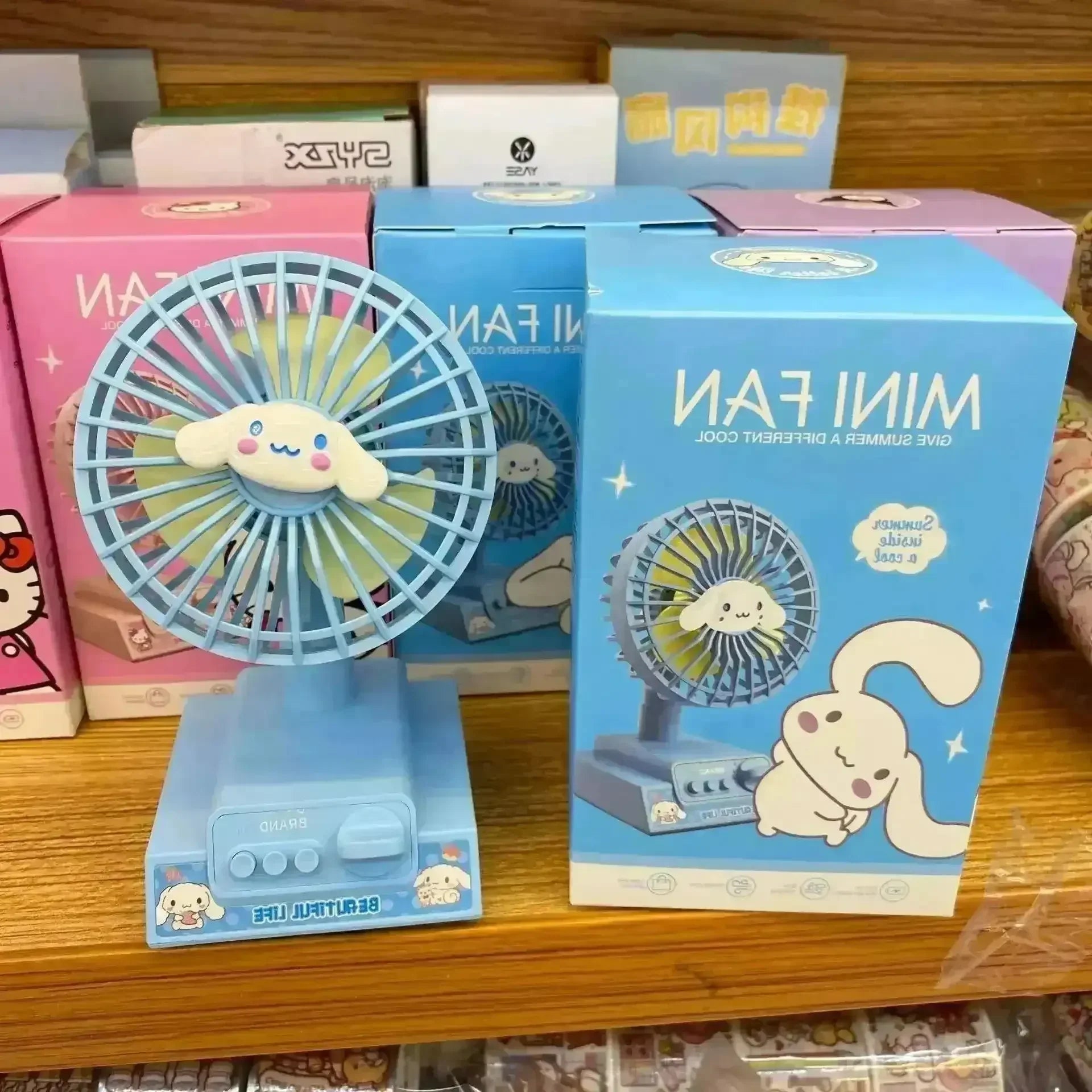 Sanrio Desktop USB Powered Fan - Bear Hugs