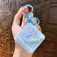 Sanrio Disc Phonograph Keychain - Bear Hugs