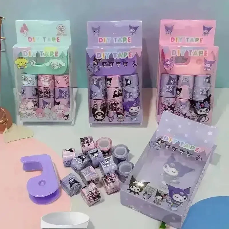 Sanrio DIY Kawaii Washi Tape (12 Pcs) - Bear Hugs