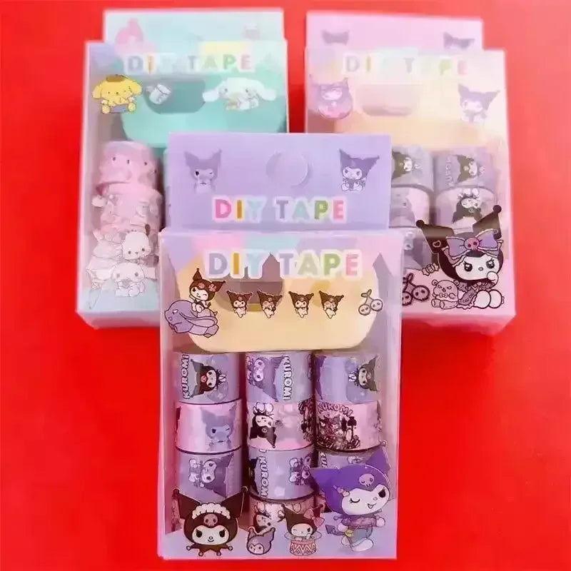 Sanrio DIY Kawaii Washi Tape (12 Pcs) - Bear Hugs