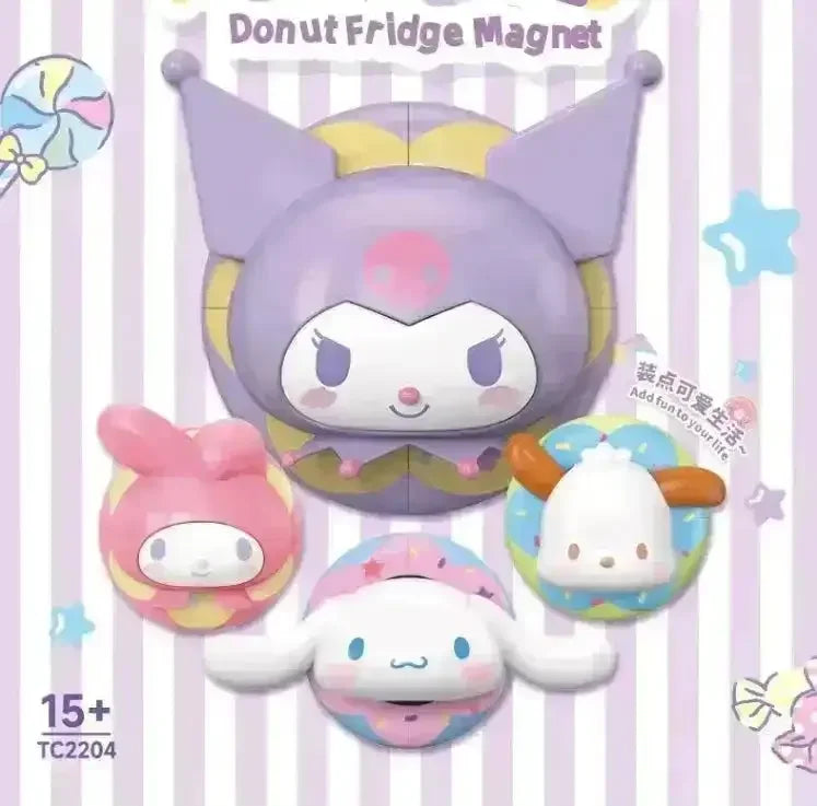 Sanrio Donut Refrigerator Magnet - Bear Hugs