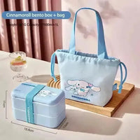 Sanrio Double Layer Bento Box - Bear Hugs
