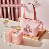 Sanrio Double Layer Bento Box - Bear Hugs