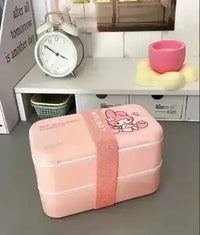 Sanrio Double Layer Bento Box - Bear Hugs