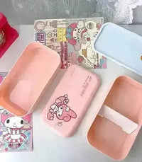 Sanrio Double Layer Bento Box - Bear Hugs
