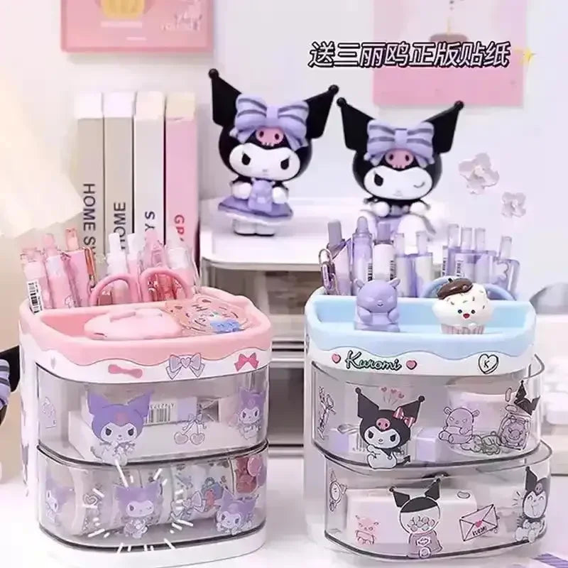 Sanrio Double-tier Desktop Organizer - Bear Hugs