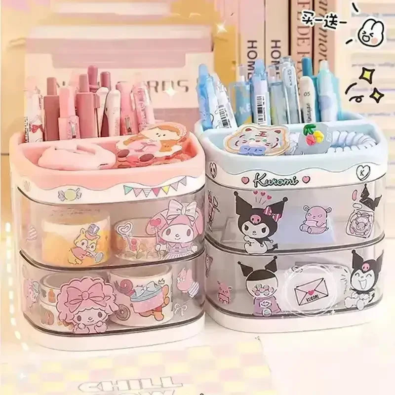 Sanrio Double-tier Desktop Organizer - Bear Hugs