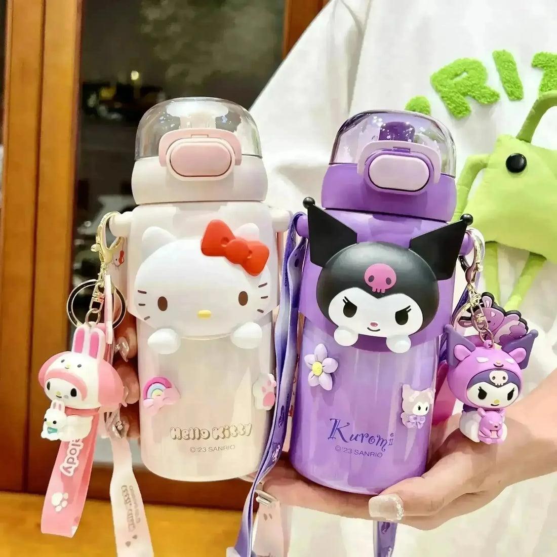 Sanrio Face Mug Insulated Water Bottle (460 ml) - Bear Hugs
