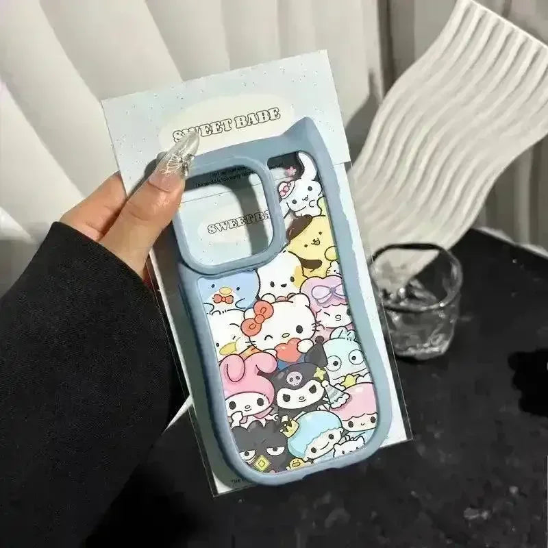 Sanrio Family Cat Ears Phone Case (For iPhones) - Bear Hugs