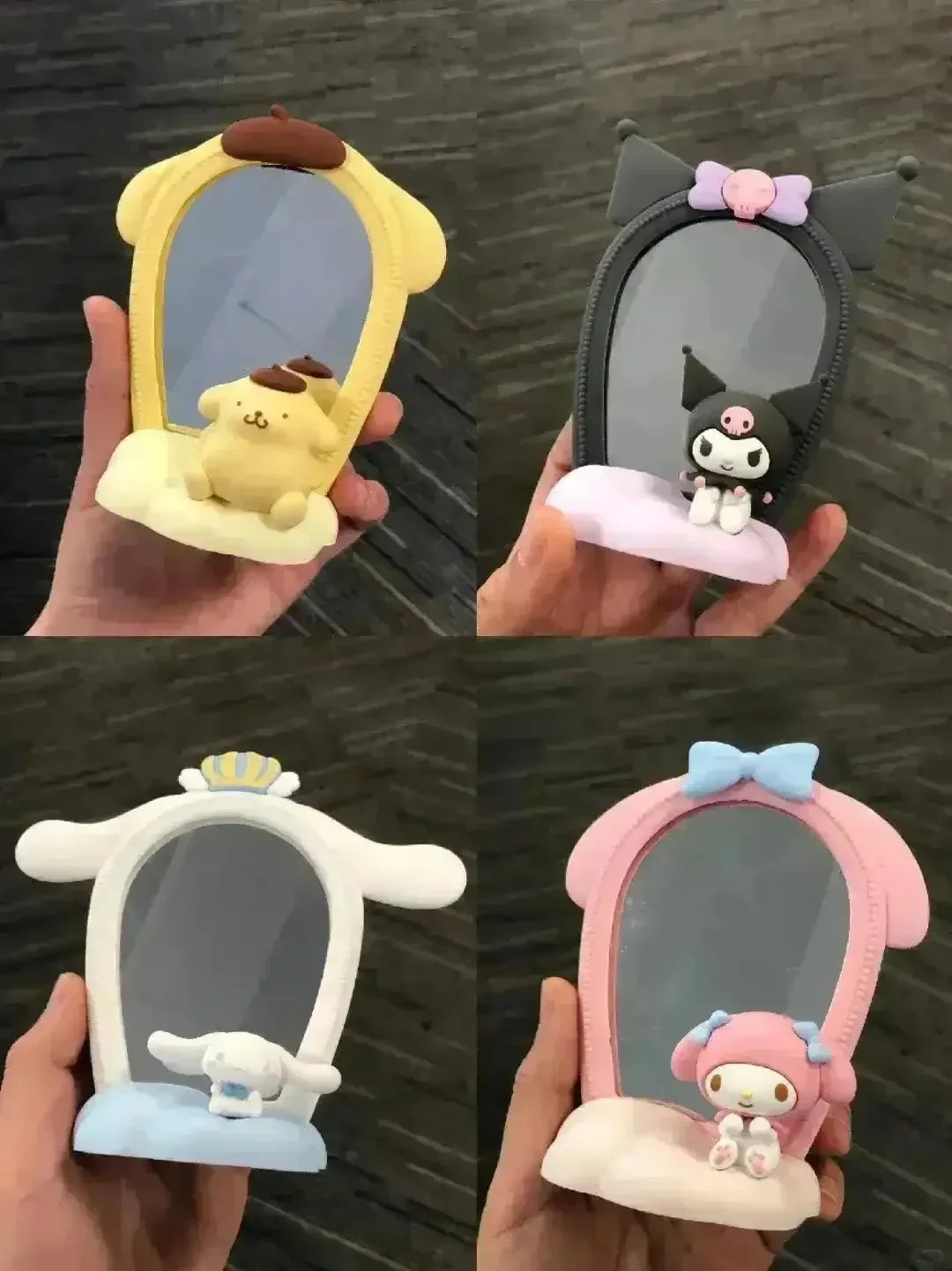 Sanrio Family Fantasy Desk Mirror - Bear Hugs