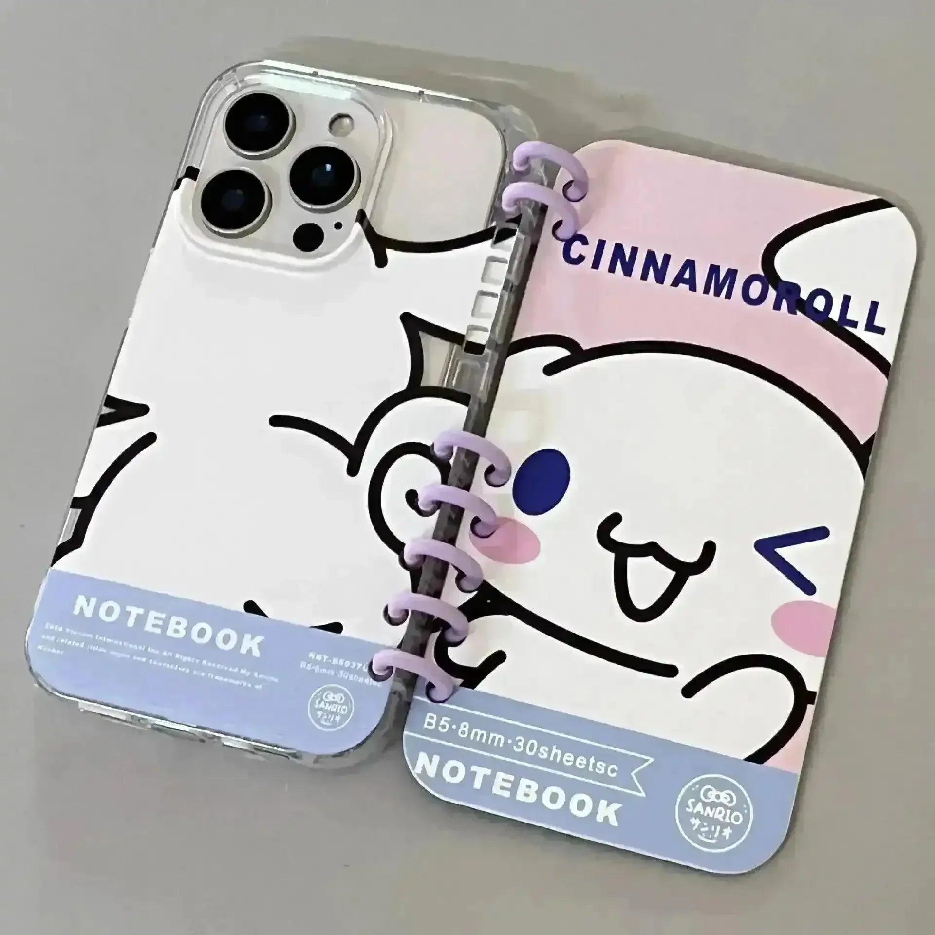 Sanrio Flip Book Folding Case (For iPhones) - Bear Hugs