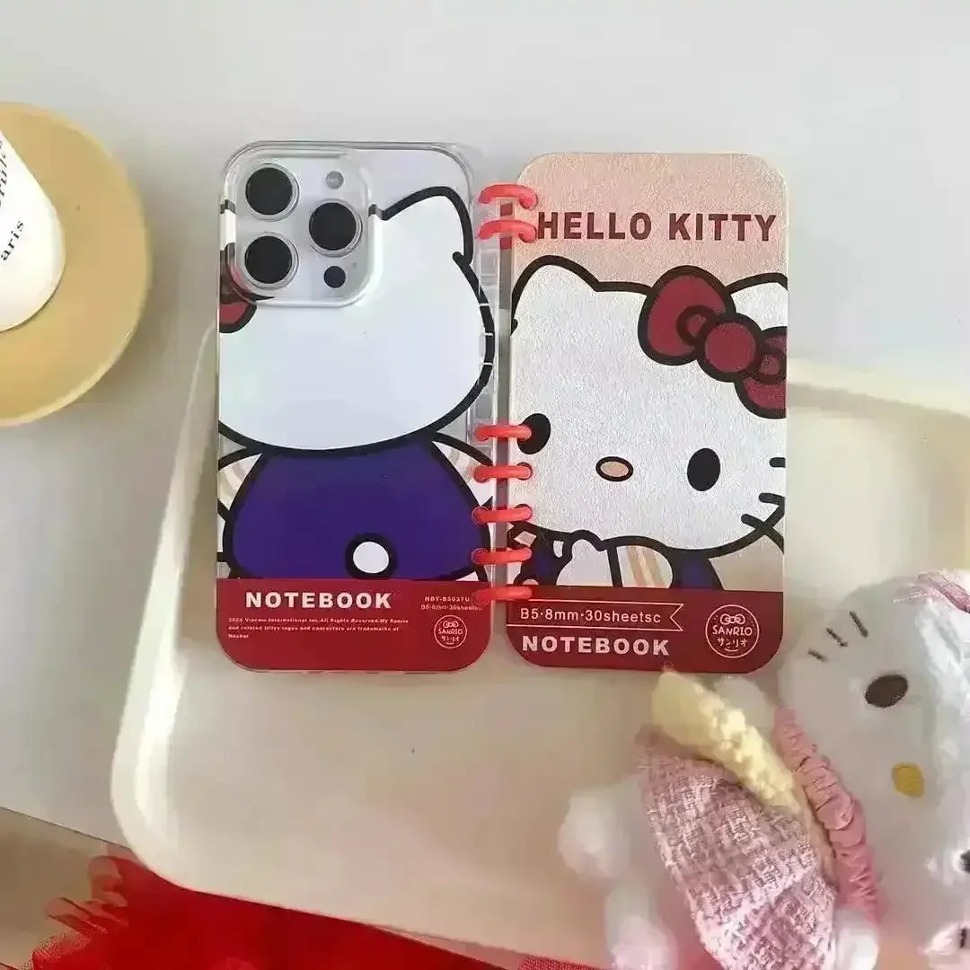 Sanrio Flip Book Folding Case (For iPhones) - Bear Hugs