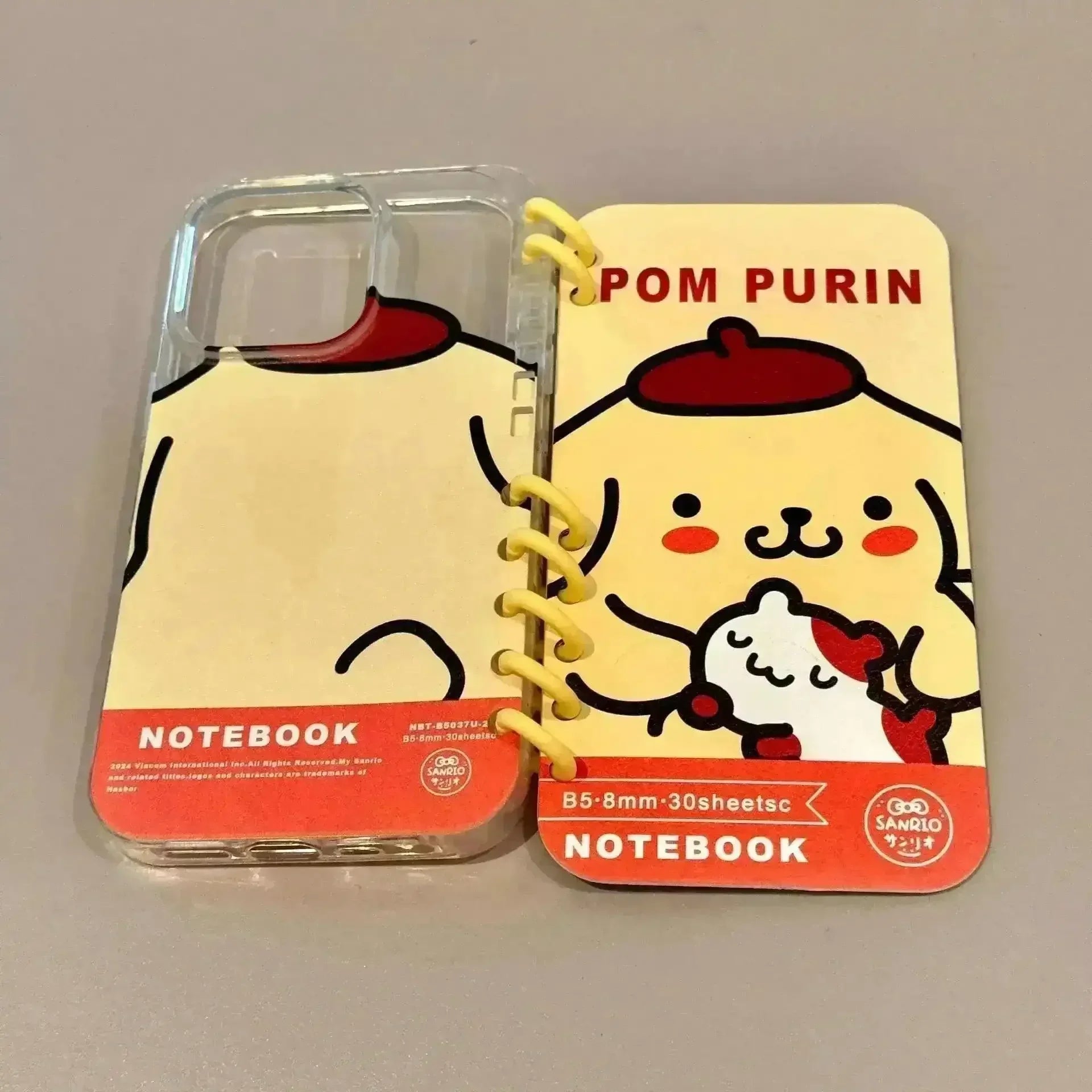 Sanrio Flip Book Folding Case (For iPhones) - Bear Hugs