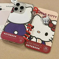 Sanrio Flip Book Folding Case (For iPhones) - Bear Hugs