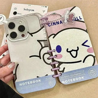Sanrio Flip Book Folding Case (For iPhones) - Bear Hugs