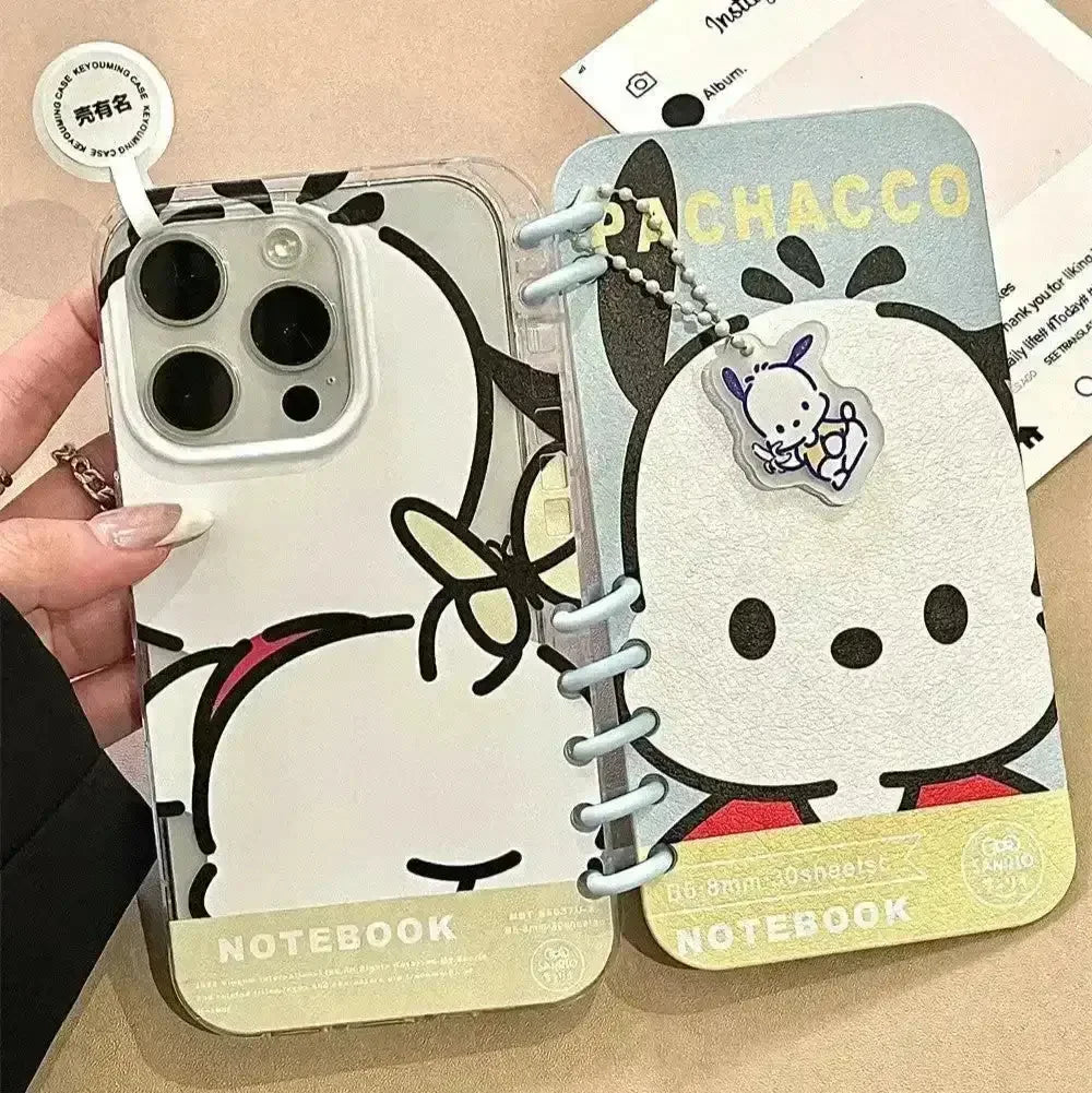 Sanrio Flip Book Folding Case (For iPhones) - Bear Hugs