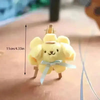 Sanrio Flower Series Plush Keychain - Bear Hugs