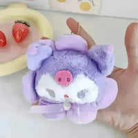 Sanrio Flower Series Plush Keychain - Bear Hugs