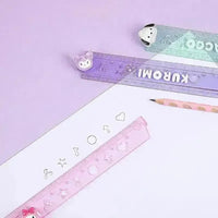 Sanrio Folding Ruler with Shapes (30 cm) - Bear Hugs