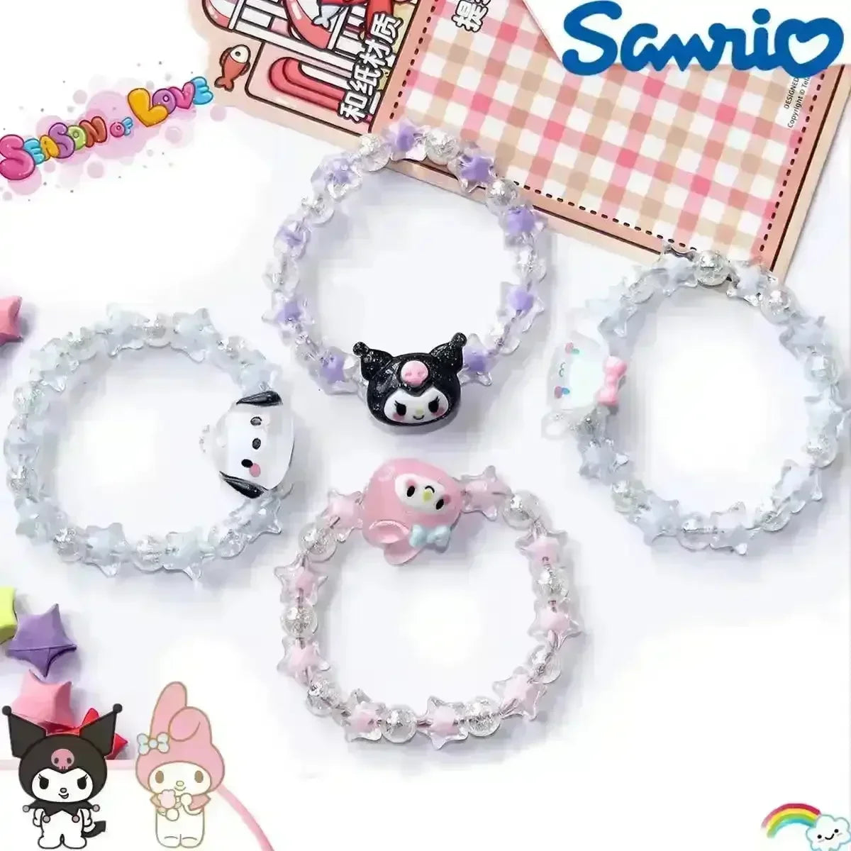 Sanrio Friends Beaded Bracelet - Bear Hugs
