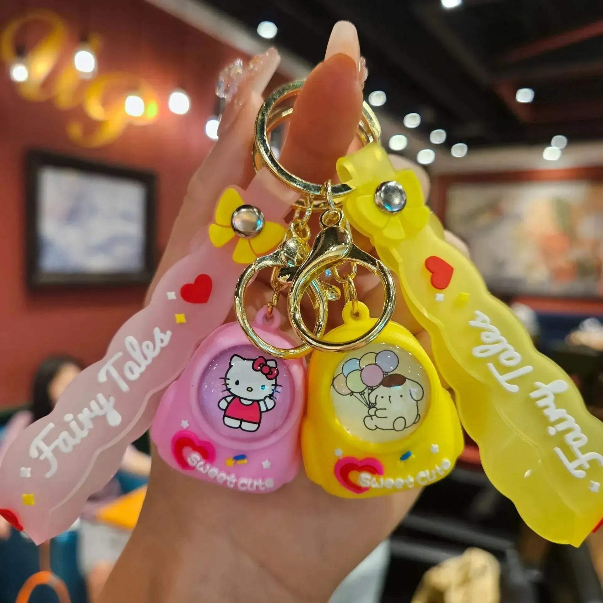 Sanrio Glow Buddies Luminous Keychain - Bear Hugs