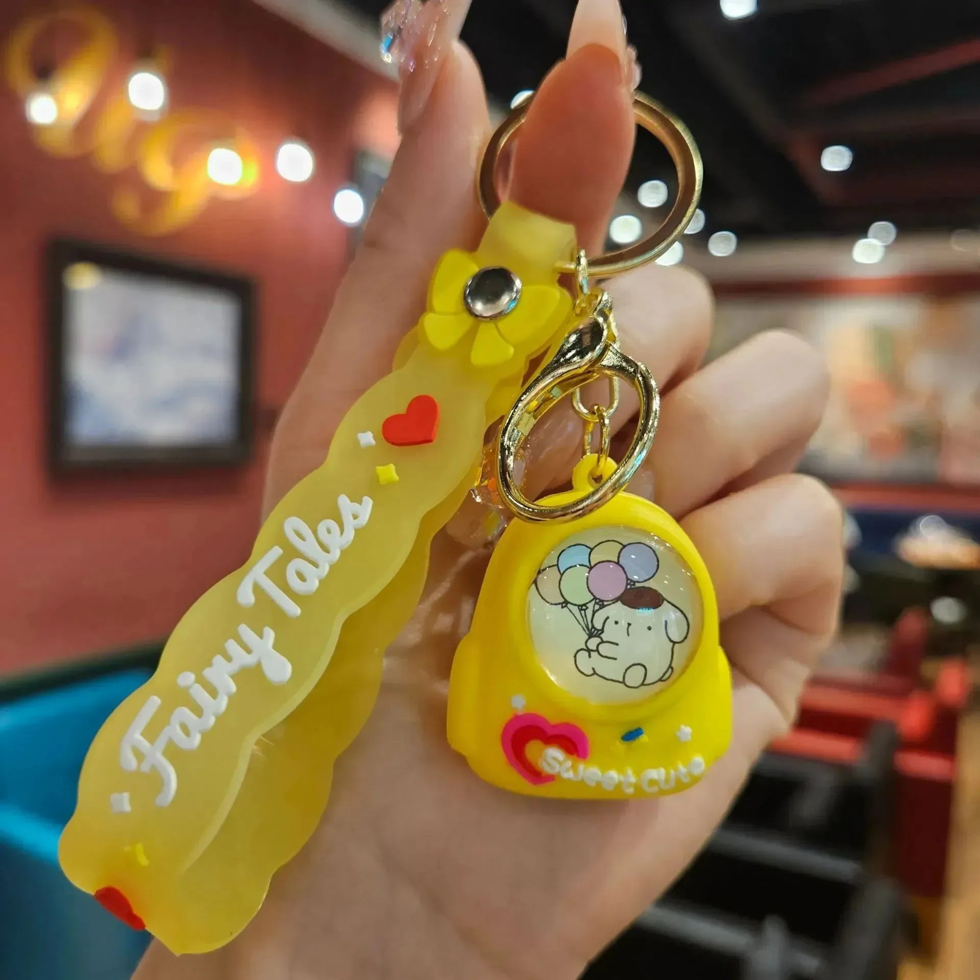 Sanrio Glow Buddies Luminous Keychain - Bear Hugs
