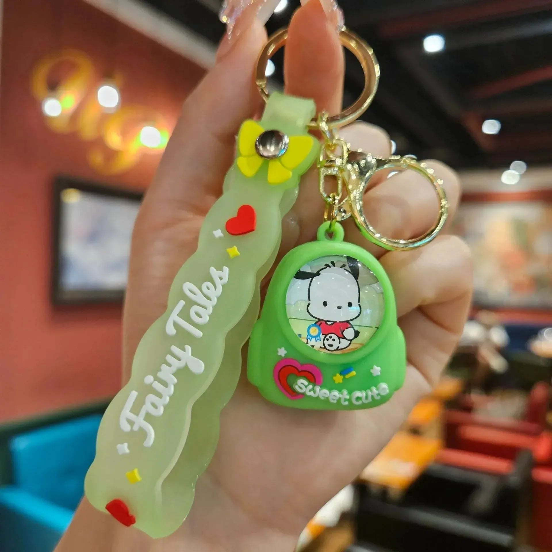 Sanrio Glow Buddies Luminous Keychain - Bear Hugs