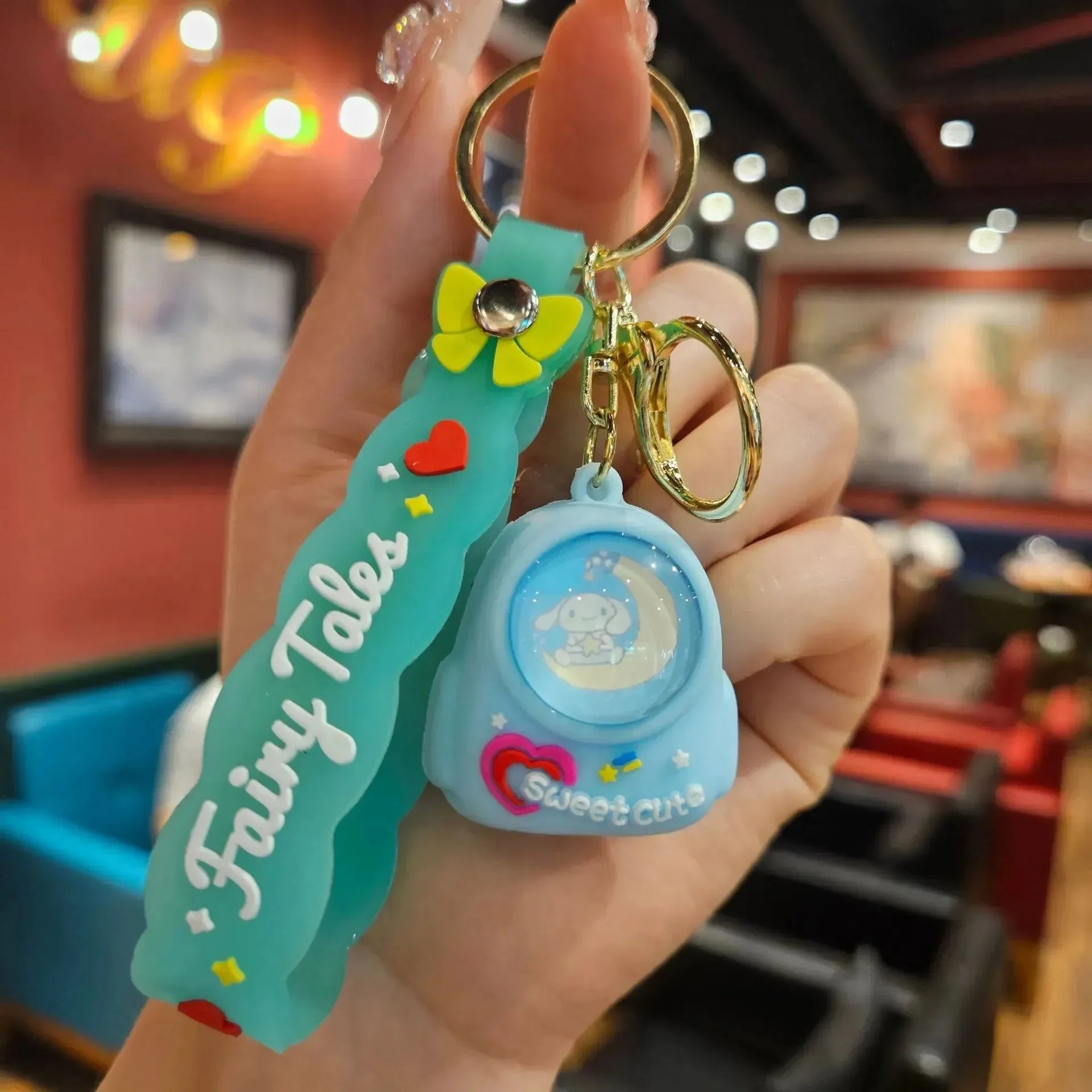 Sanrio Glow Buddies Luminous Keychain - Bear Hugs