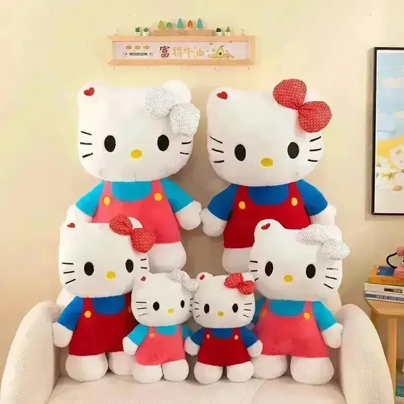 Sanrio Hello Kitty Dungaree Plushie - Bear Hugs