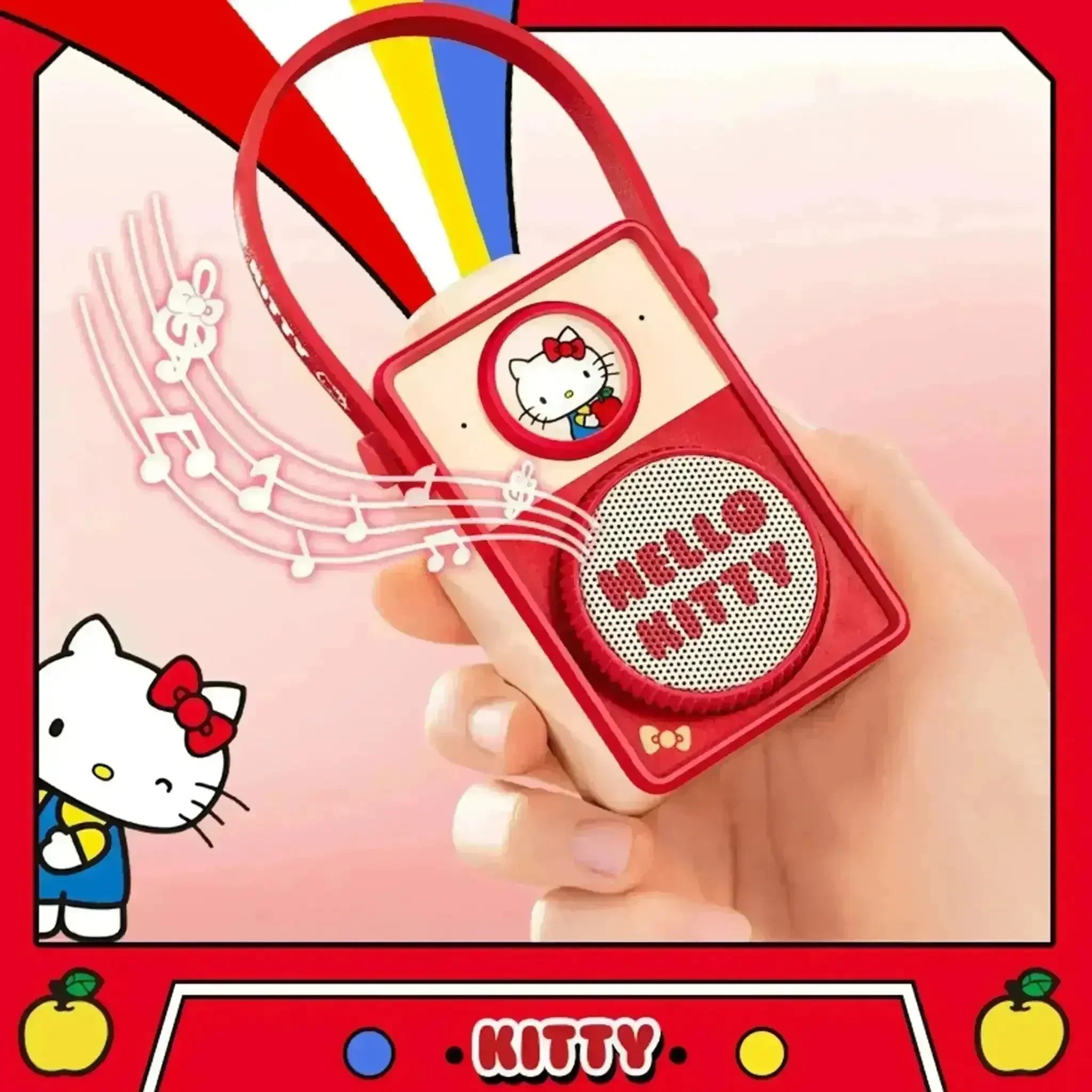 Sanliou Hello Kitty Mini Bluetooth Speaker