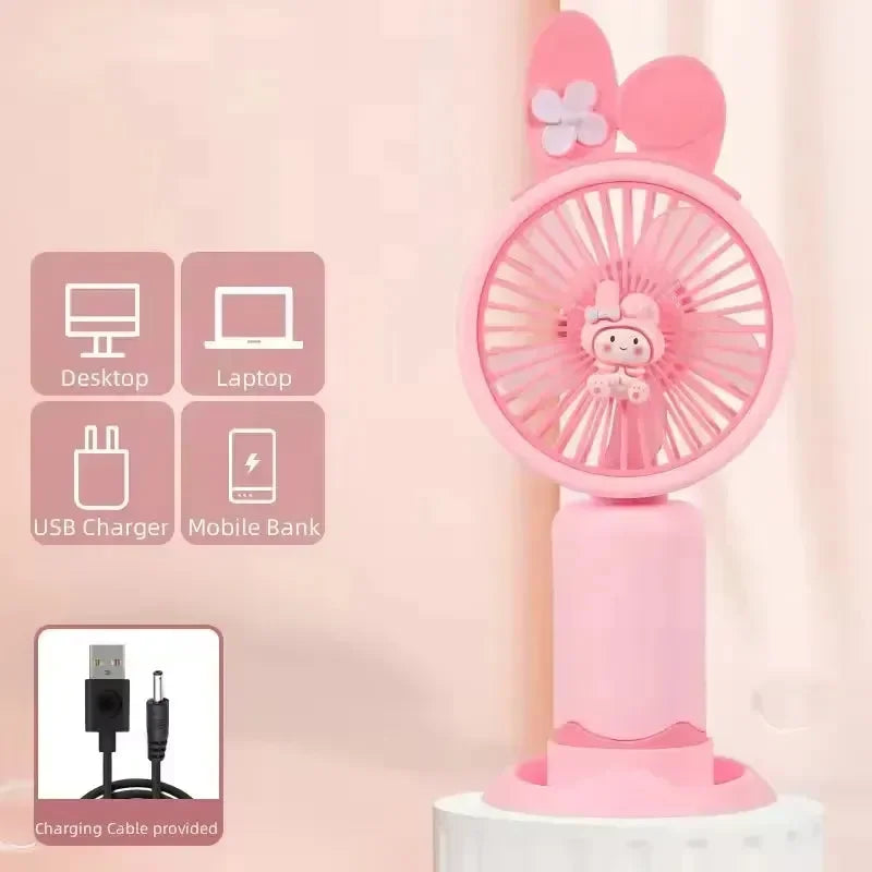 Sanrio Kawaii Breeze Portable Fan - Bear Hugs