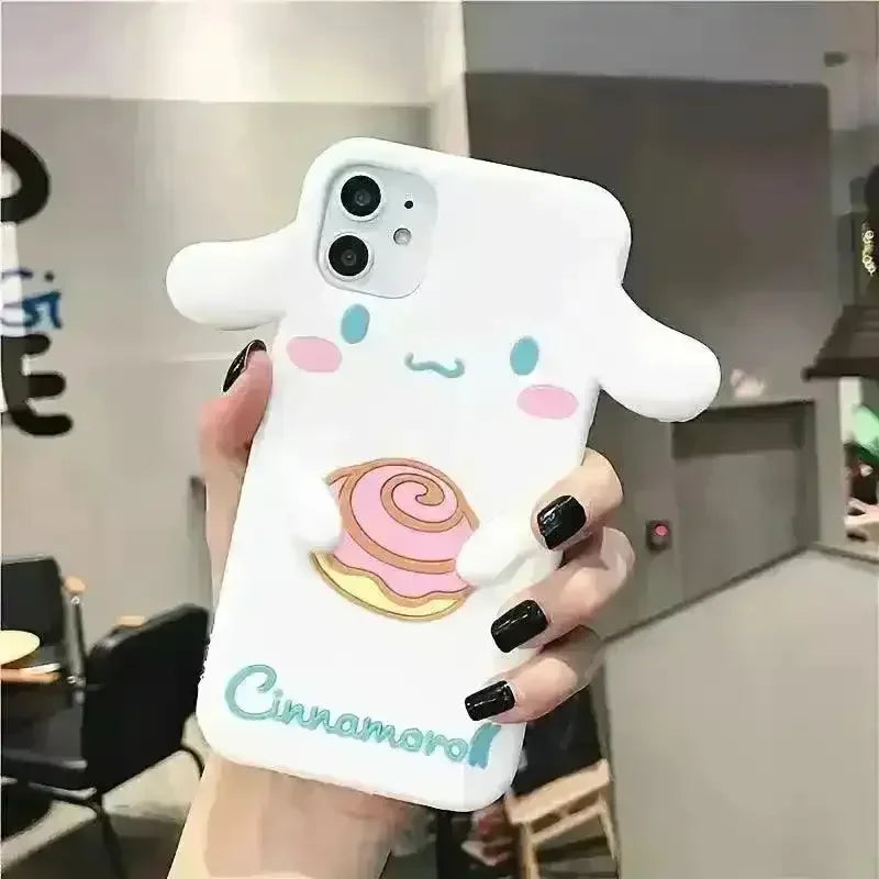 Sanrio Kawaii Cartoon Phone Case (For iPhones) - Bear Hugs